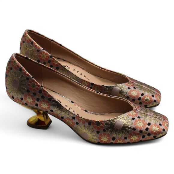 The Laterr Pump Heel in Butterscotch Multi | Size: 5.5 | Katy Perry Collections - Picture 5 of 10